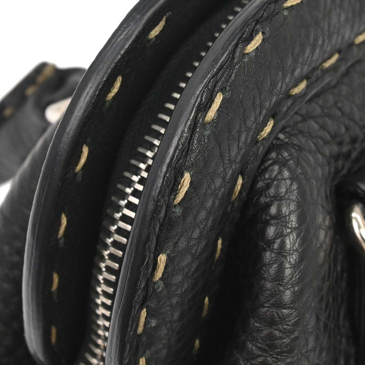 Fendi Black Selleria Handbag