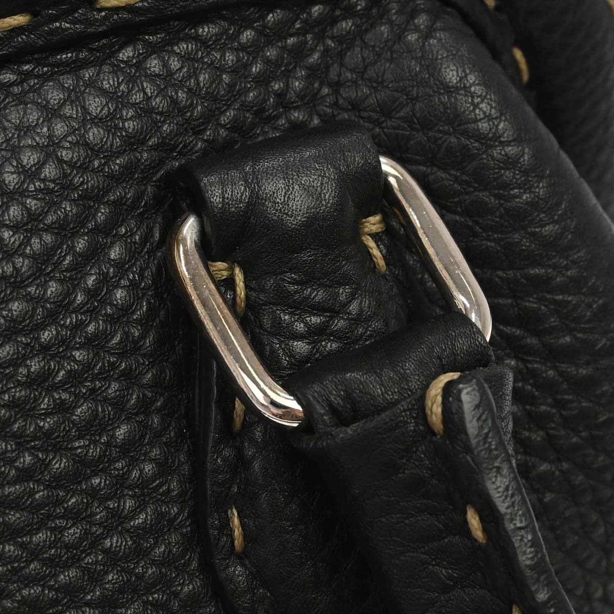 Fendi Black Selleria Handbag