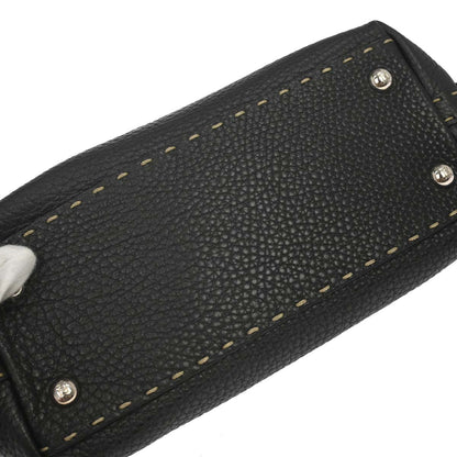 Fendi Black Selleria Handbag