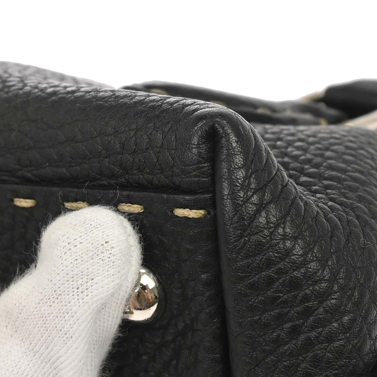 Fendi Black Selleria Handbag