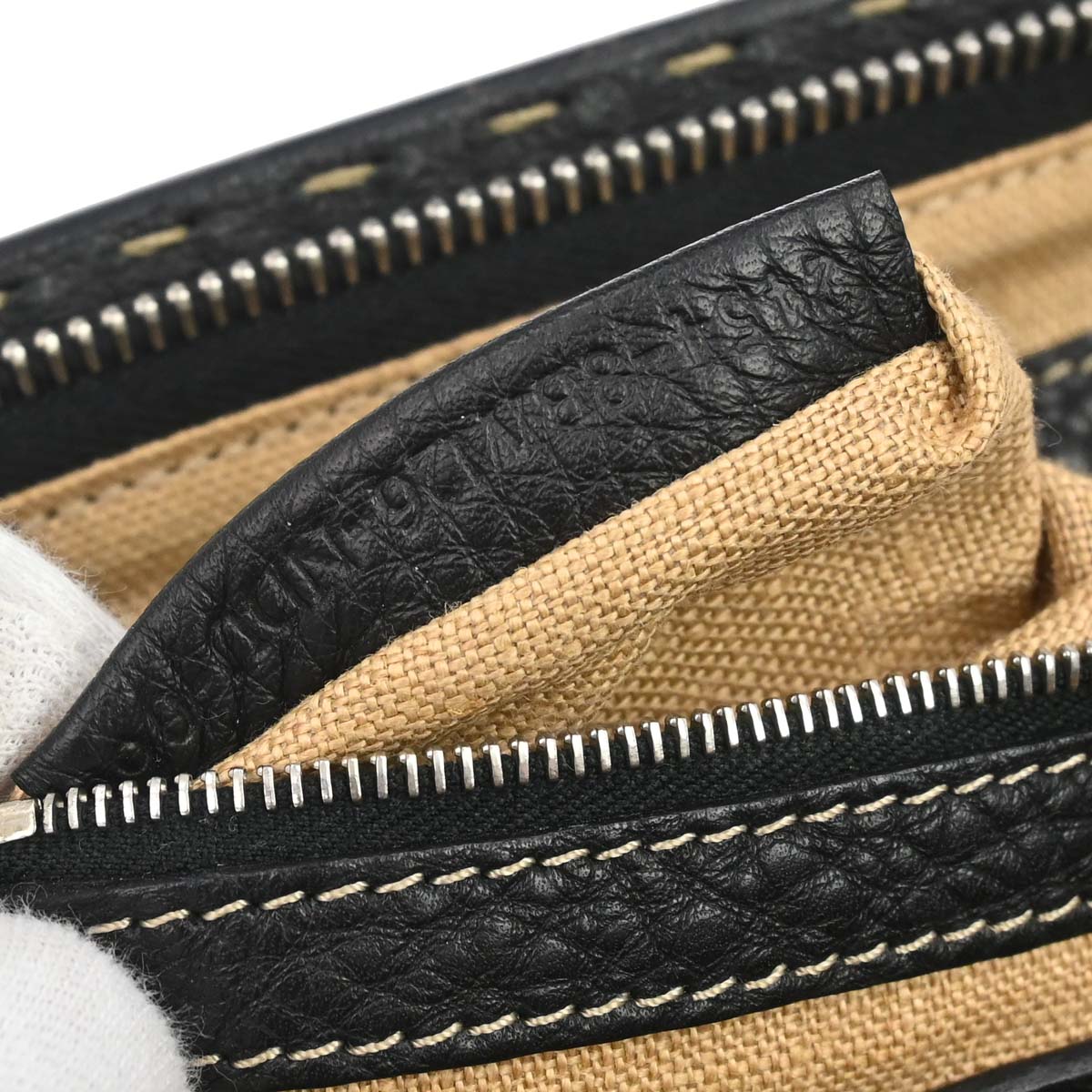 Fendi Black Selleria Handbag