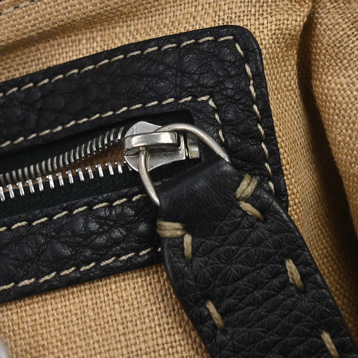 Fendi Black Selleria Handbag