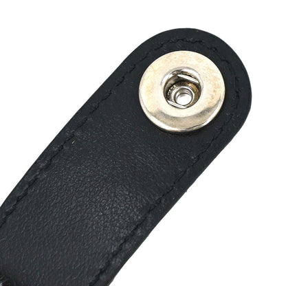Celine Black Python Wallet with Chain