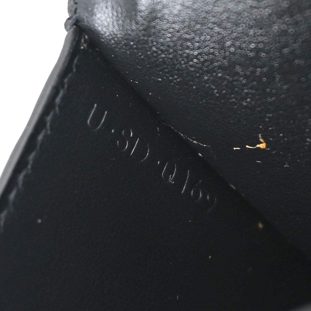 Celine Black Python Wallet with Chain