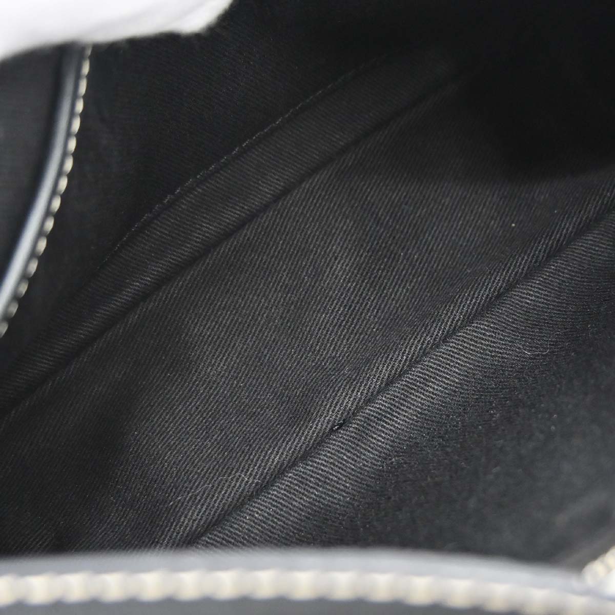 Celine Gray Black Macadam Handbag