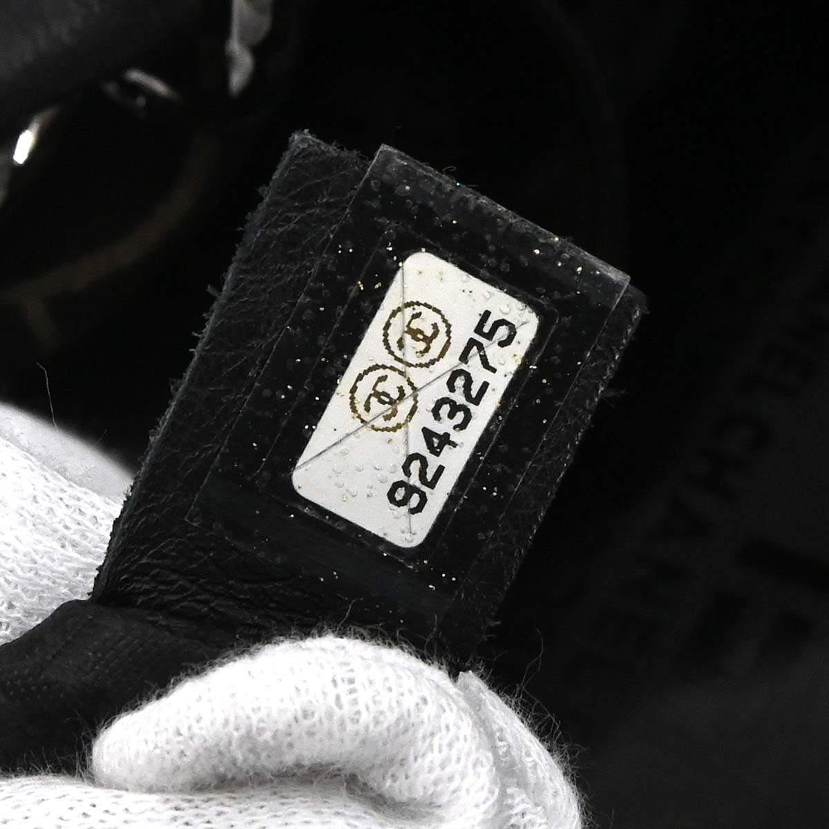 Chanel 2005-2006 Black Suede Camellia Shoulder Bag