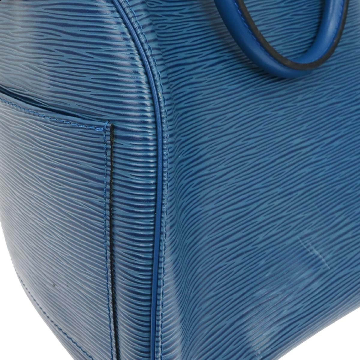 Louis Vuitton Blue Epi Speedy 30 Handbag M43005