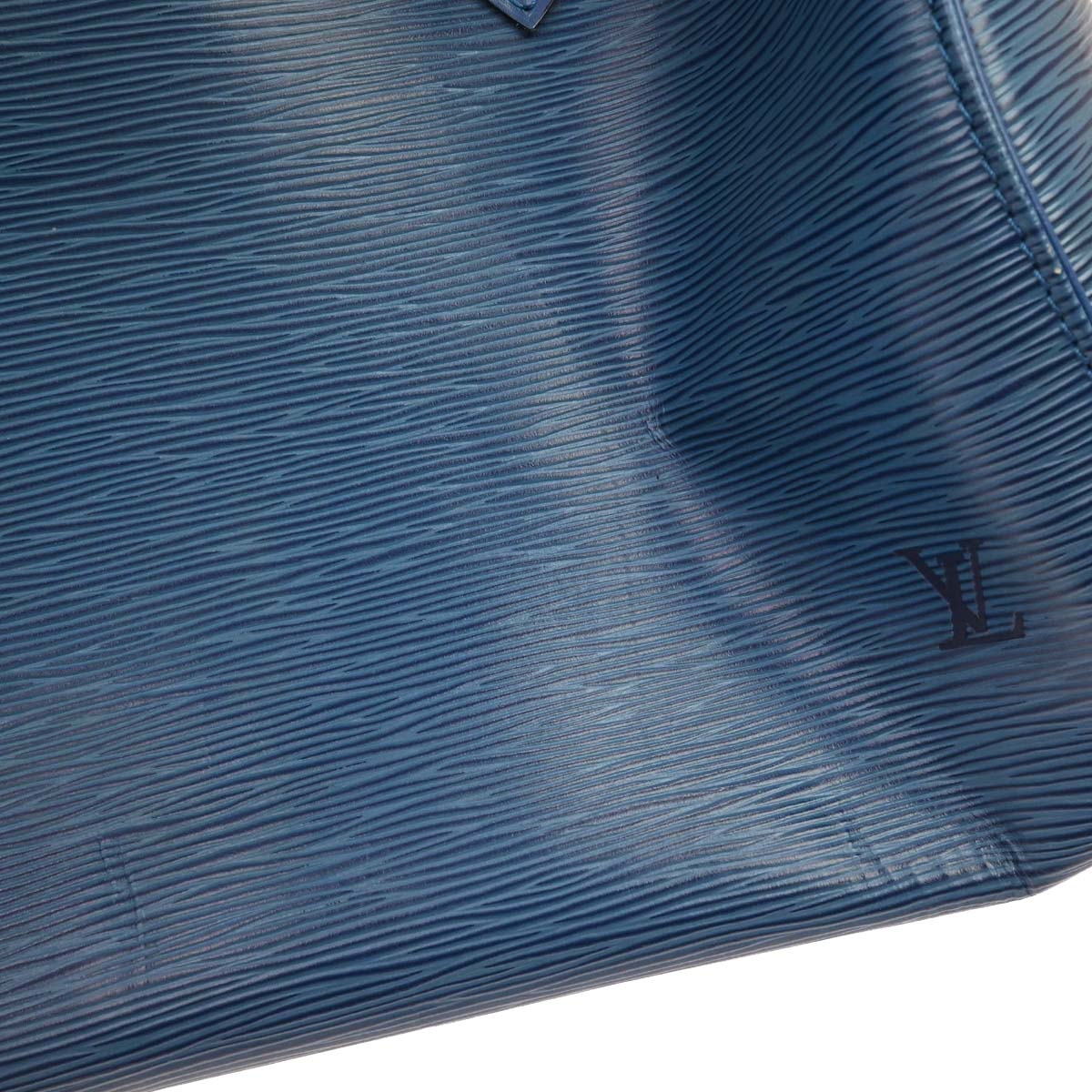Louis Vuitton Blue Epi Speedy 30 Handbag M43005