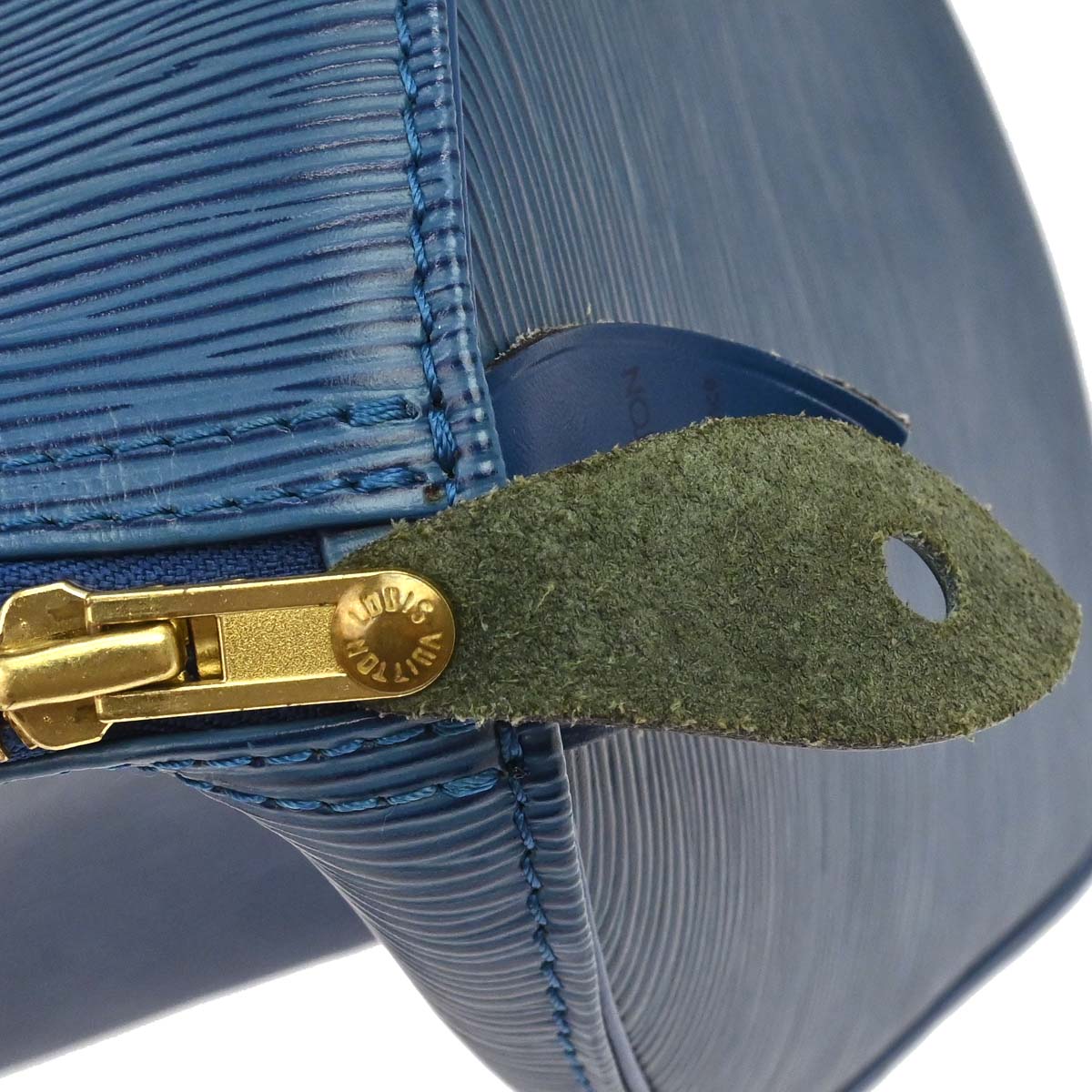 Louis Vuitton Blue Epi Speedy 30 Handbag M43005