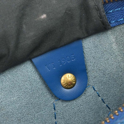 Louis Vuitton Blue Epi Speedy 30 Handbag M43005
