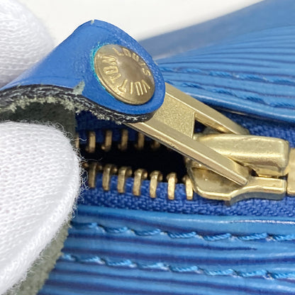 Louis Vuitton Blue Epi Speedy 30 Handbag M43005