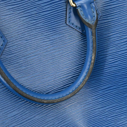 Louis Vuitton Blue Epi Speedy 25 Handbag M43015