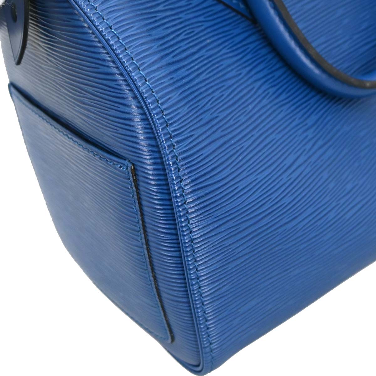 Louis Vuitton Blue Epi Speedy 25 Handbag M43015