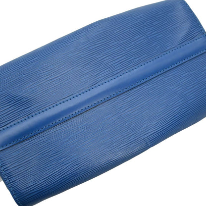 Louis Vuitton Blue Epi Speedy 25 Handbag M43015