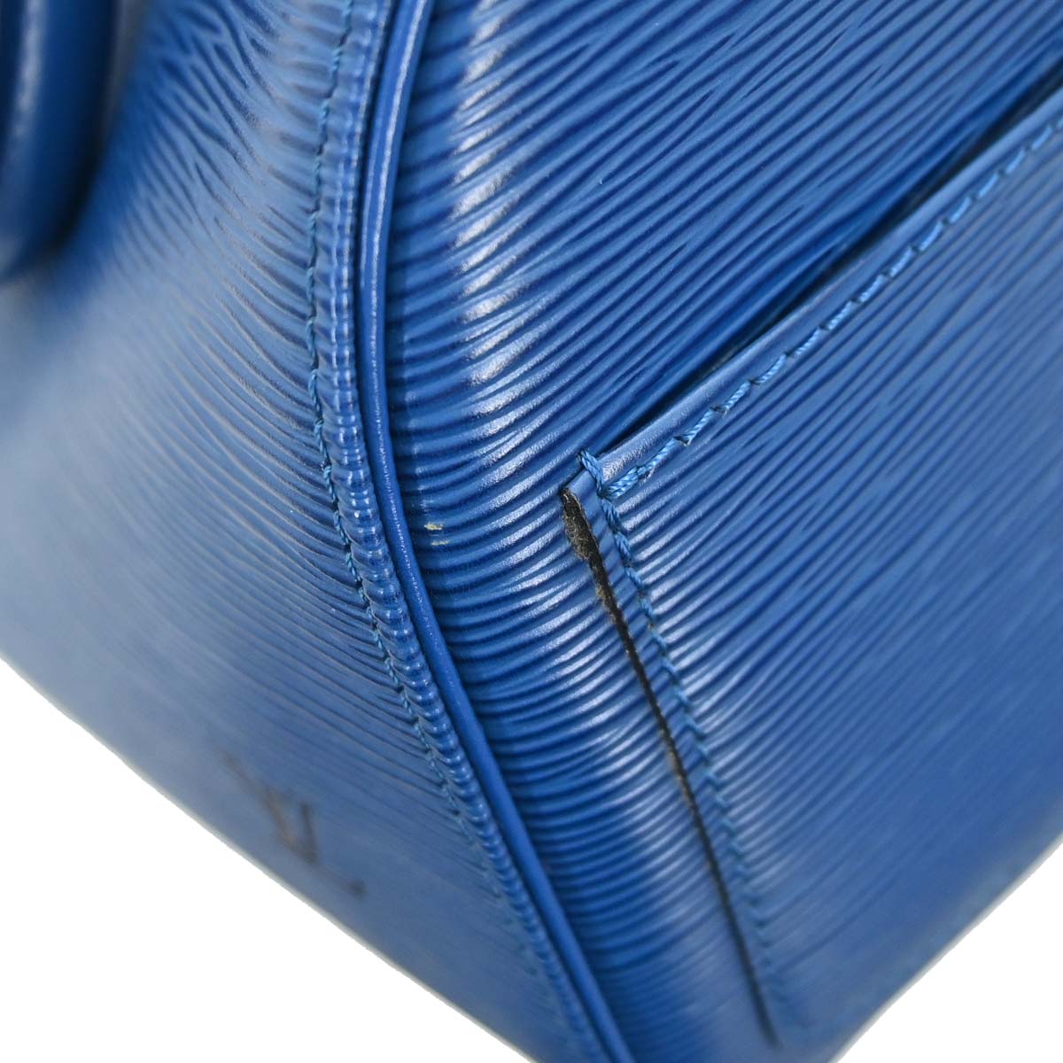 Louis Vuitton Blue Epi Speedy 25 Handbag M43015