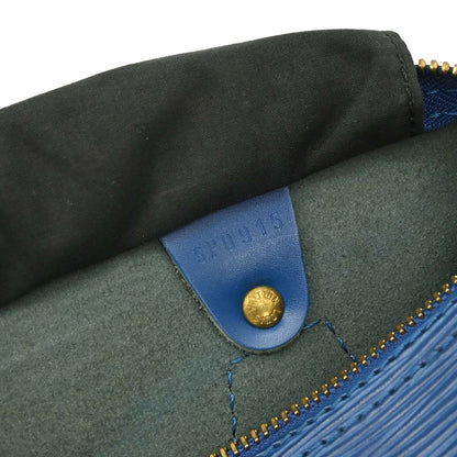 Louis Vuitton Blue Epi Speedy 25 Handbag M43015