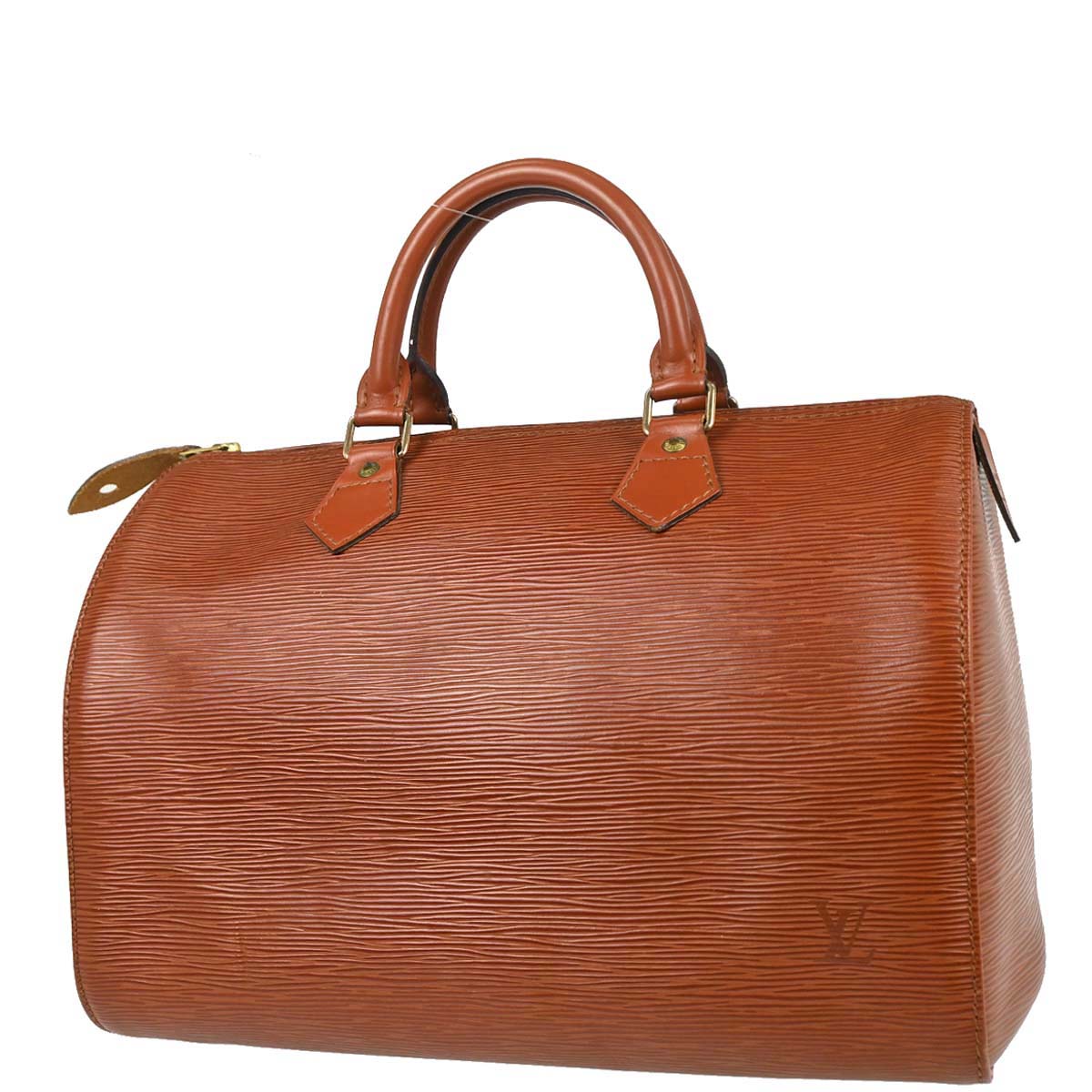 Louis Vuitton Brown Epi Speedy 30 Handbag M43003