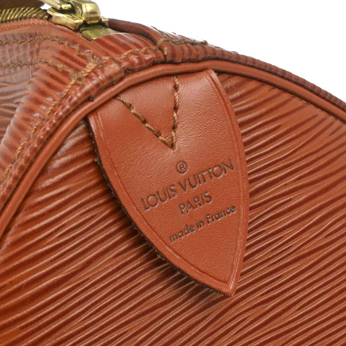 Louis Vuitton Brown Epi Speedy 30 Handbag M43003