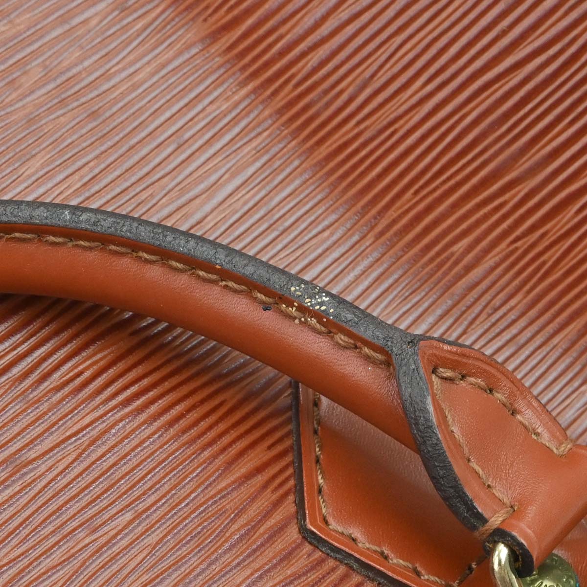 Louis Vuitton Brown Epi Speedy 30 Handbag M43003