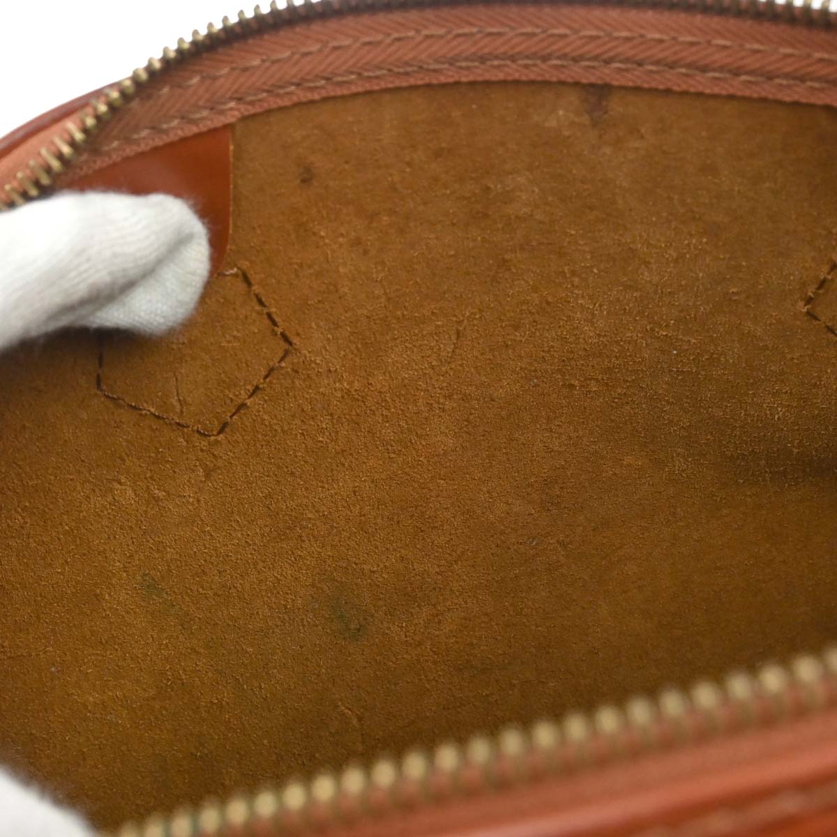 Louis Vuitton Brown Epi Speedy 30 Handbag M43003