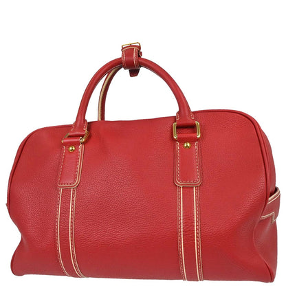 Louis Vuitton Red Tobago Carryall Duffle Handbag M95140