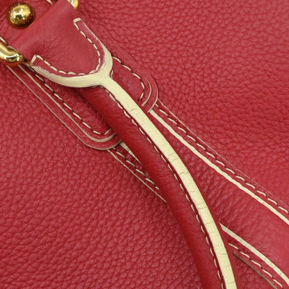 Louis Vuitton Red Tobago Carryall Duffle Handbag M95140