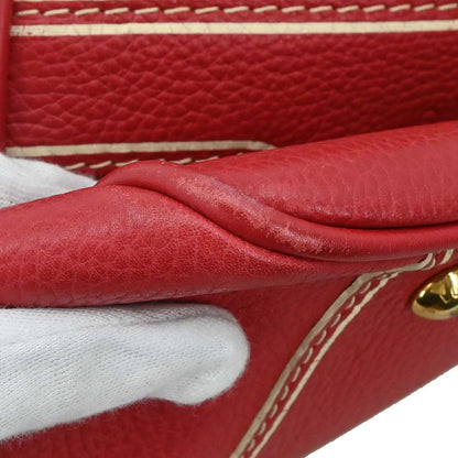 Louis Vuitton Red Tobago Carryall Duffle Handbag M95140