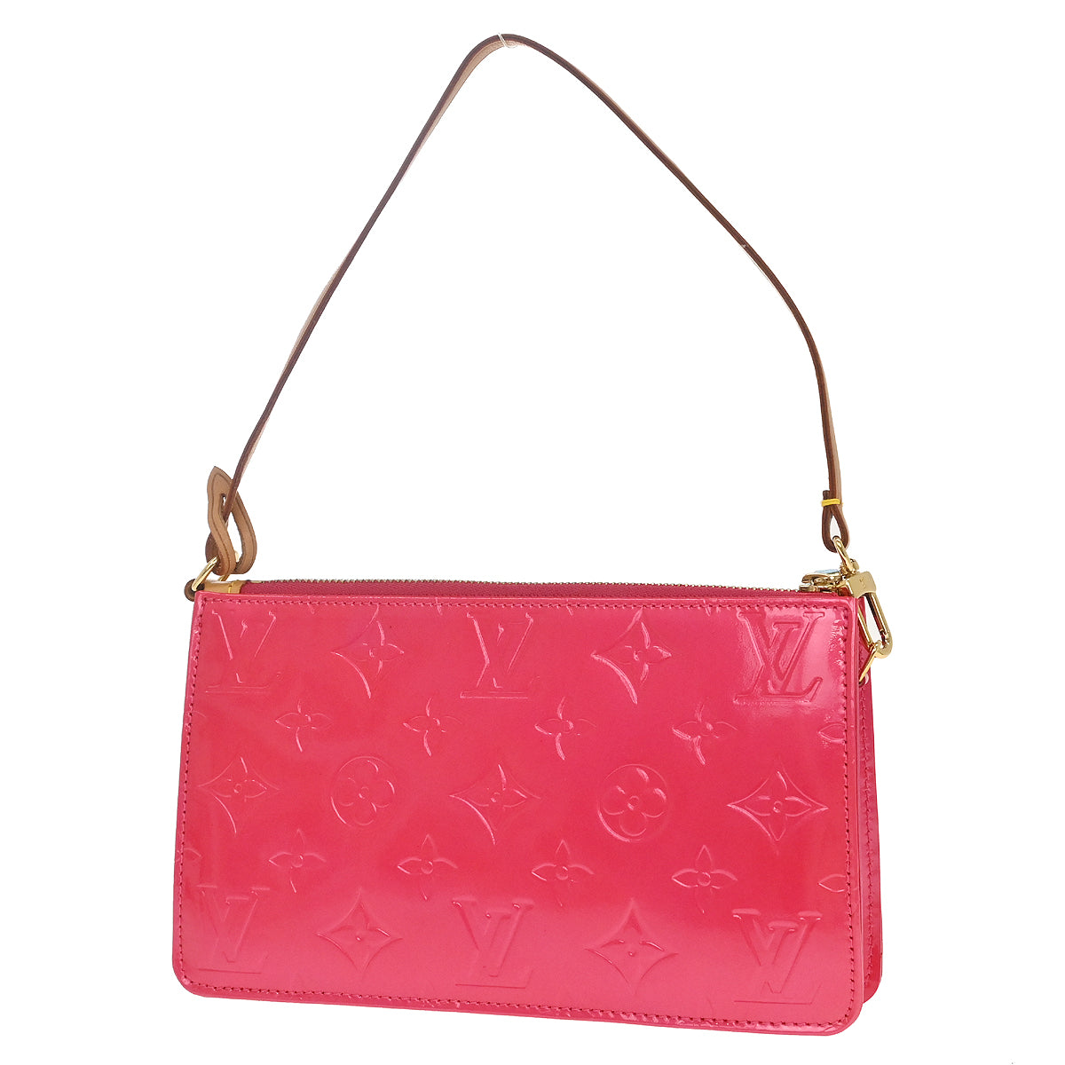 Louis Vuitton Pink Monogram Vernis Lexington Handbag M91223
