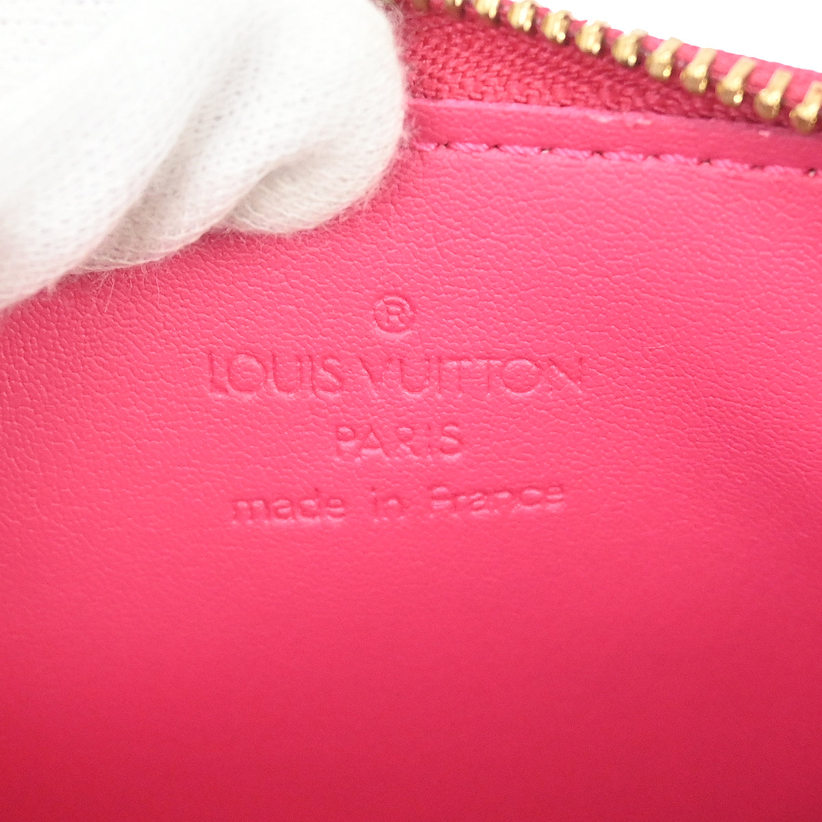 Louis Vuitton Pink Monogram Vernis Lexington Handbag M91223