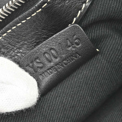 Celine * Gray Black Macadam Handbag