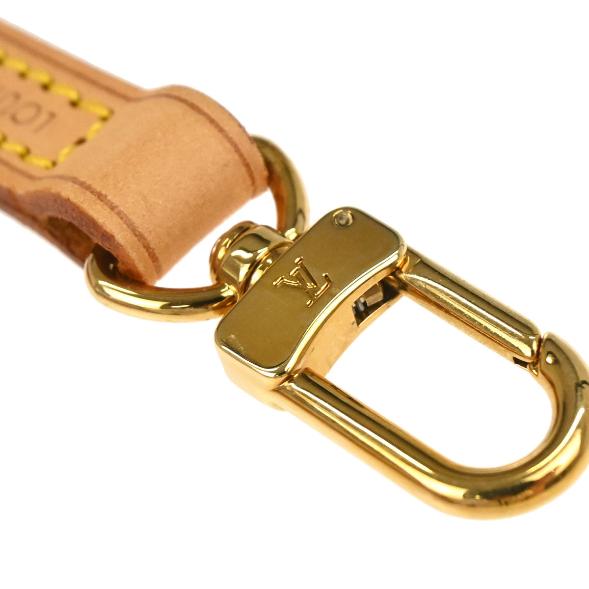 Louis Vuitton Beige Leather Shoulder Strap Accessories