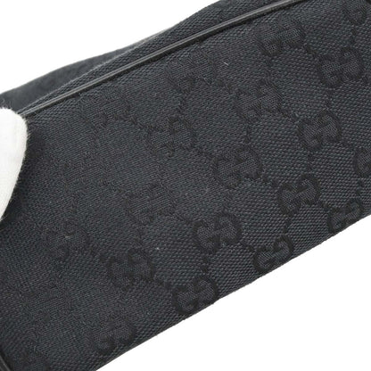 Gucci Black Canvas GG Handbag