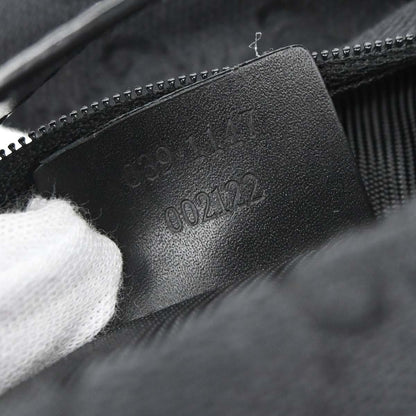 Gucci Black Canvas GG Handbag