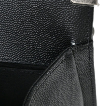Boy Chanel Black Caviar Skin Small Chain Shoulder Bag