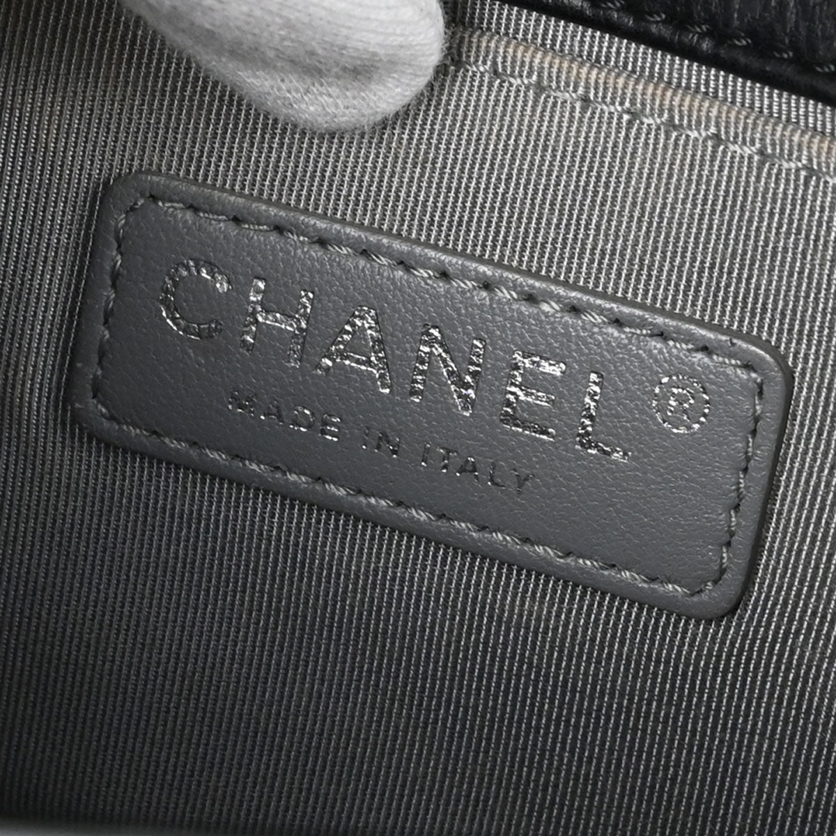 Boy Chanel Black Calfskin Diamond Stitch Small Chain Shoulder Bag