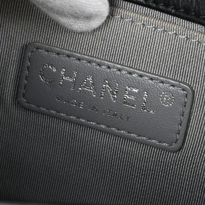 Boy Chanel Black Calfskin Diamond Stitch Small Chain Shoulder Bag