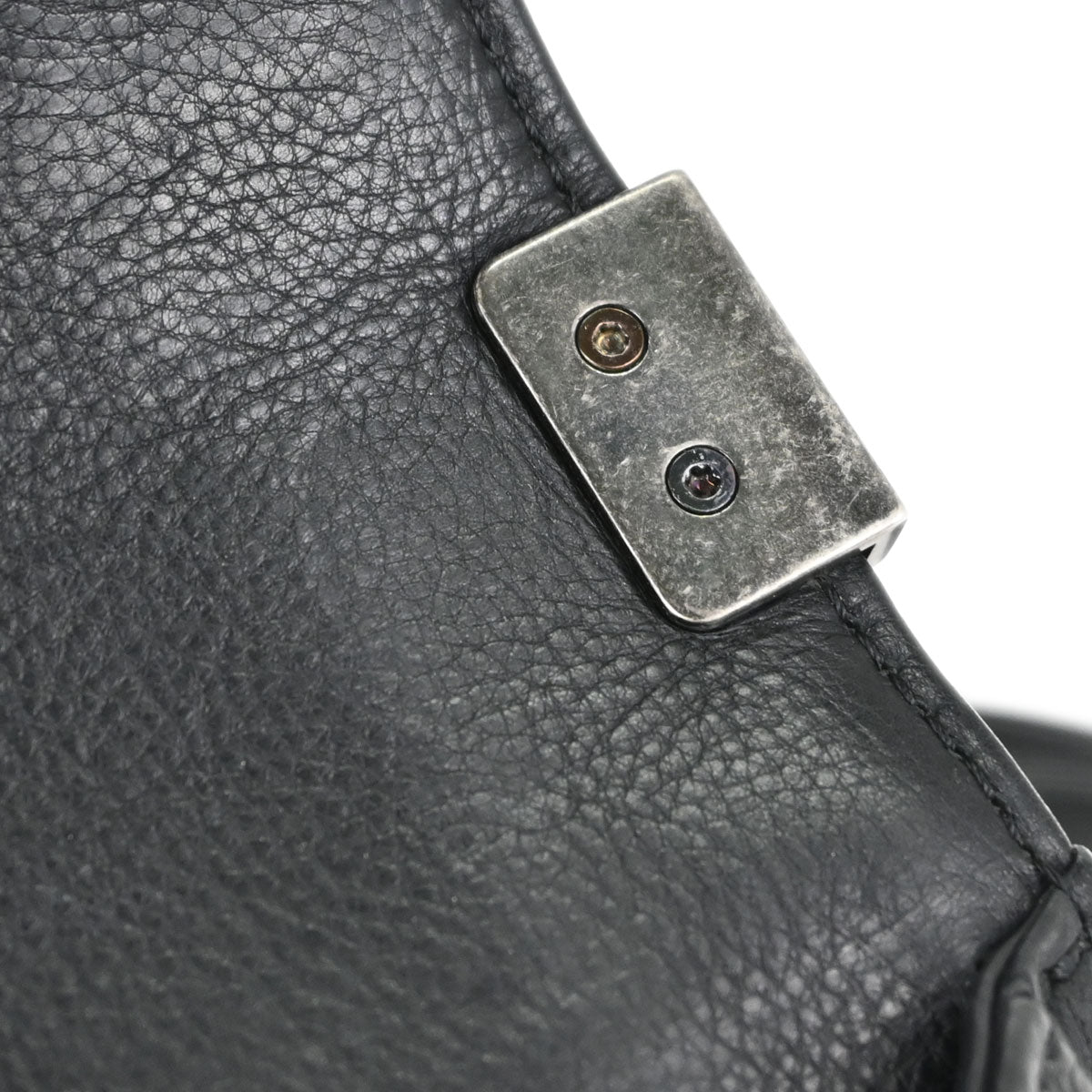 Boy Chanel Black Calfskin Diamond Stitch Small Chain Shoulder Bag