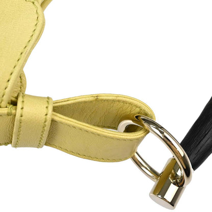 Yves Saint Laurent Yellow Leather Mala Mala Handbag