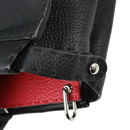 Fendi Black Selleria Peekaboo Fit 2way Shoulder Handbag