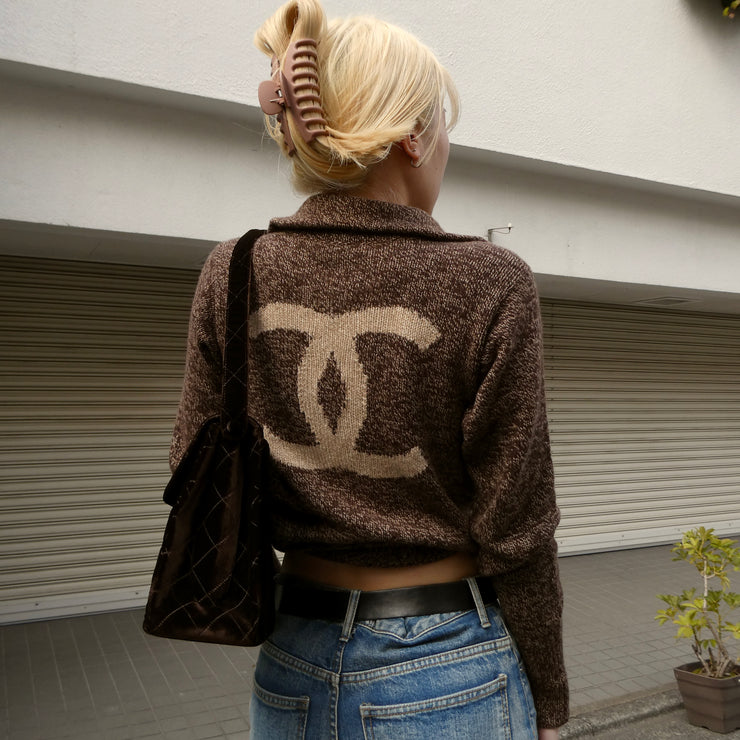 Chanel fall 1996 Interlocking CC cashmere jumper #42