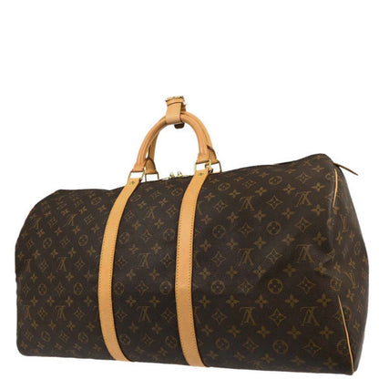 Louis Vuitton 2000 Monogram Keepall 55 Travel Handbag M41424