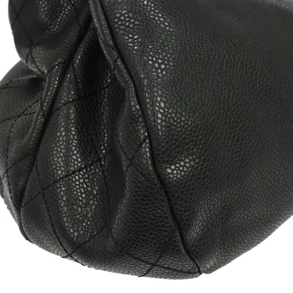 Chanel Black Caviar Tote Handbag