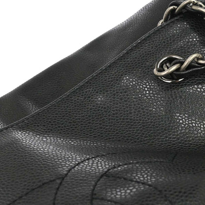 Chanel Black Caviar Tote Handbag