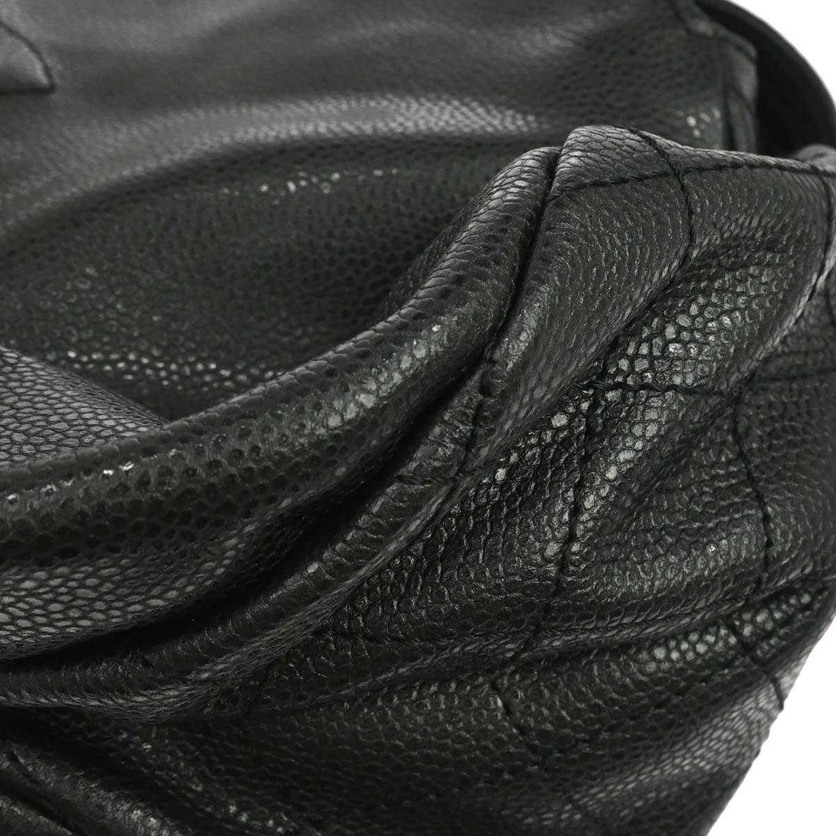 Chanel Black Caviar Tote Handbag