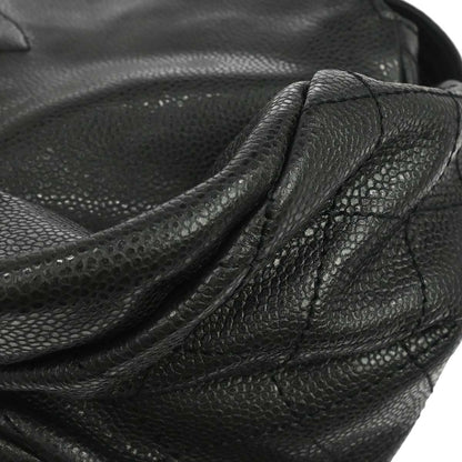 Chanel Black Caviar Tote Handbag