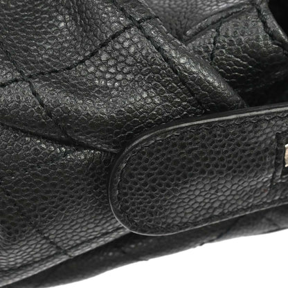 Chanel Black Caviar Tote Handbag