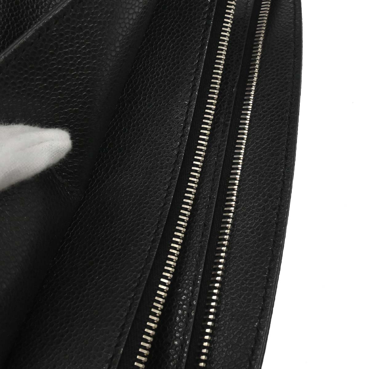 Chanel Black Caviar Tote Handbag