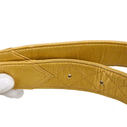 Chanel Gold Lambskin Waist Bum Bag #80/32