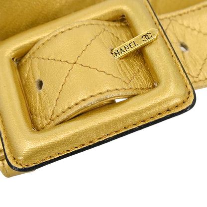 Chanel Gold Lambskin Waist Bum Bag #80/32