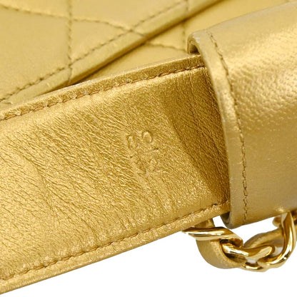Chanel Gold Lambskin Waist Bum Bag #80/32